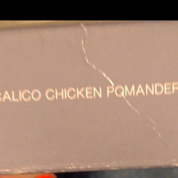 VintageAvon calico chicken pomander - Picture 5 of 6